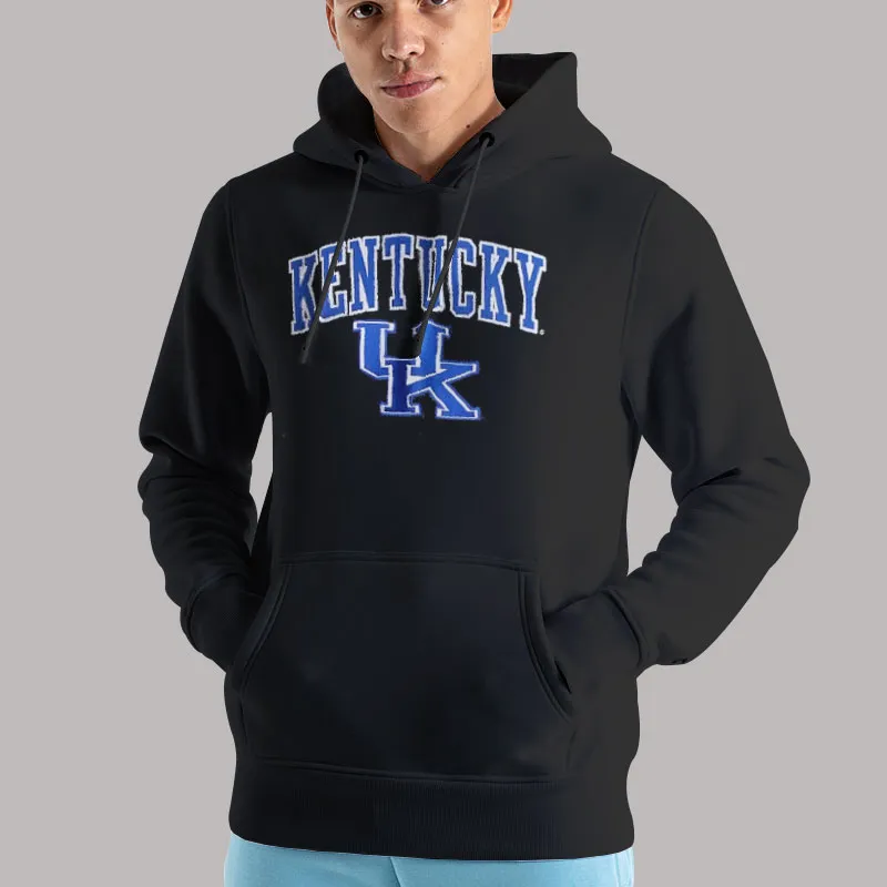 Unisex Hoodie Black Vintage University of Kentucky Sweatshirt