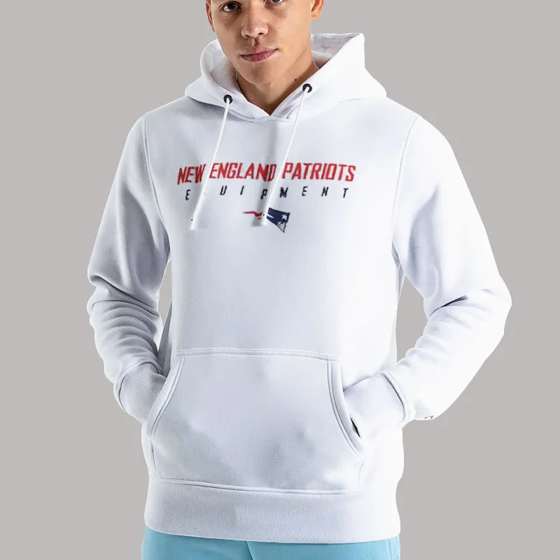 Unisex Hoodie White The New England Patriots Sweatshirt
