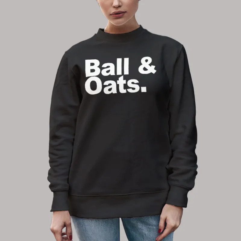 Unisex Sweatshirt Black Ball And Oats Basketball T Shirt, Sweatshirt And Hoodie