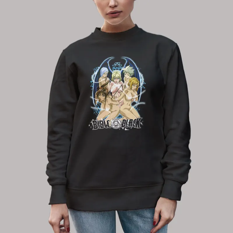 Unisex Sweatshirt Black Bible Black Hentai Anime T Shirt, Sweatshirt And Hoodie