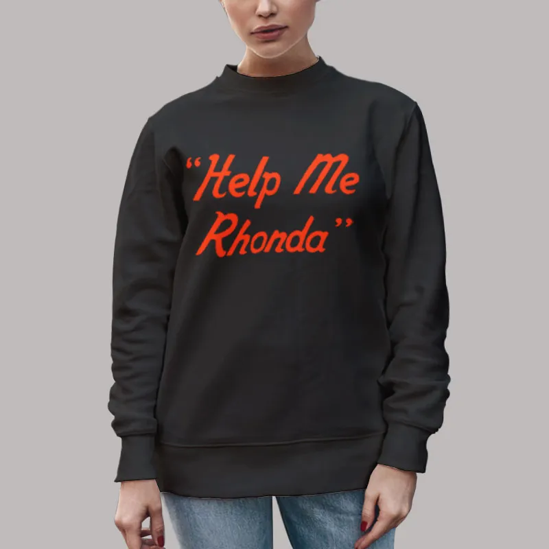 Unisex Sweatshirt Black Brian Wilson 1979 Help Me Rhonda Shirt