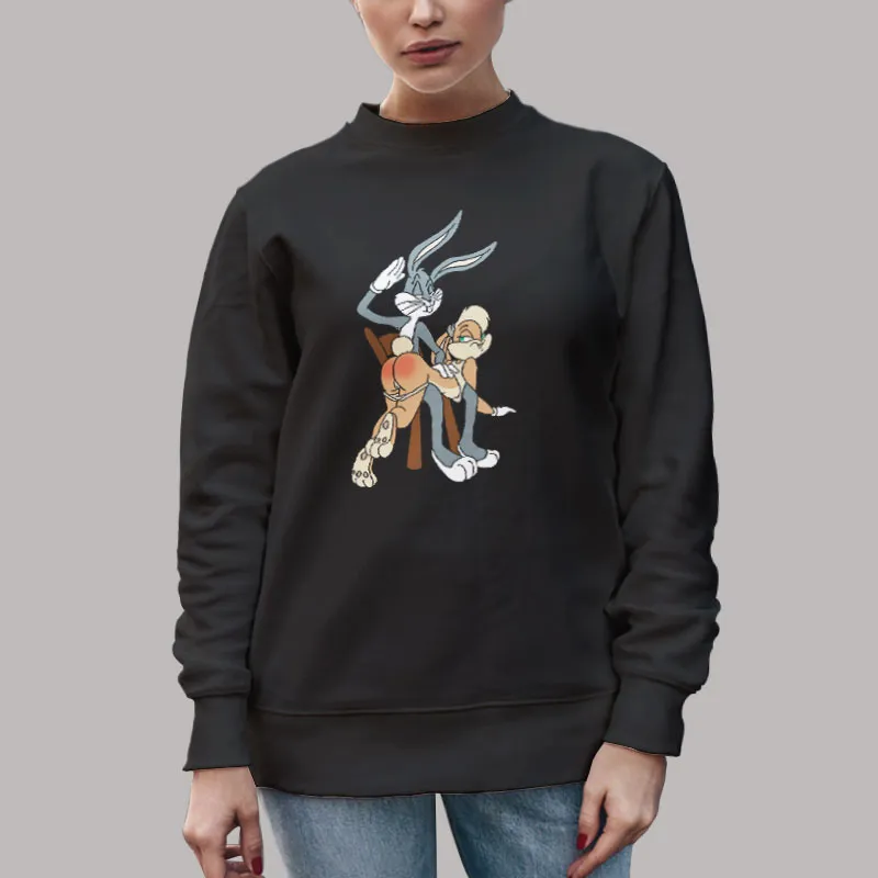 Unisex Sweatshirt Black Bugs Bunny And Lola Sexy T Shirt, Sweatshirt And Hoodie