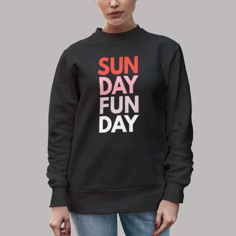 Unisex Sweatshirt Black Chaser Sunday Funday T Shirt, Sweatshirt And Hoodie