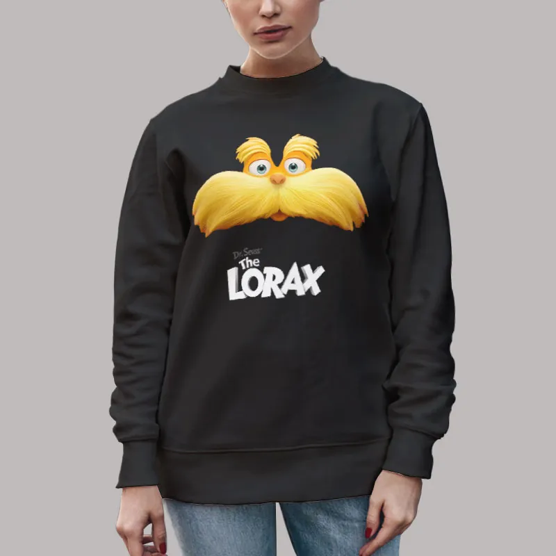 Unisex Sweatshirt Black Dr Seuss The Lorax T Shirt, Sweatshirt And Hoodie