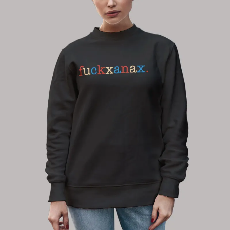 Unisex Sweatshirt Black Lil Mosey Merch Fuck Xanax Hoodie