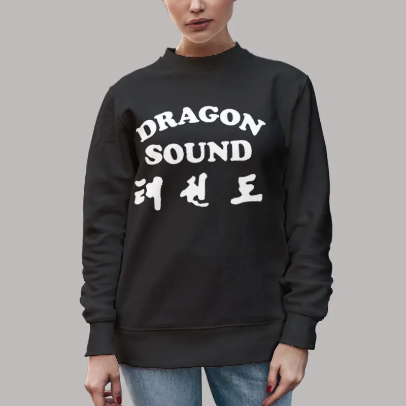 Unisex Sweatshirt Black Miami Connections the Dragon Sound T Shirt