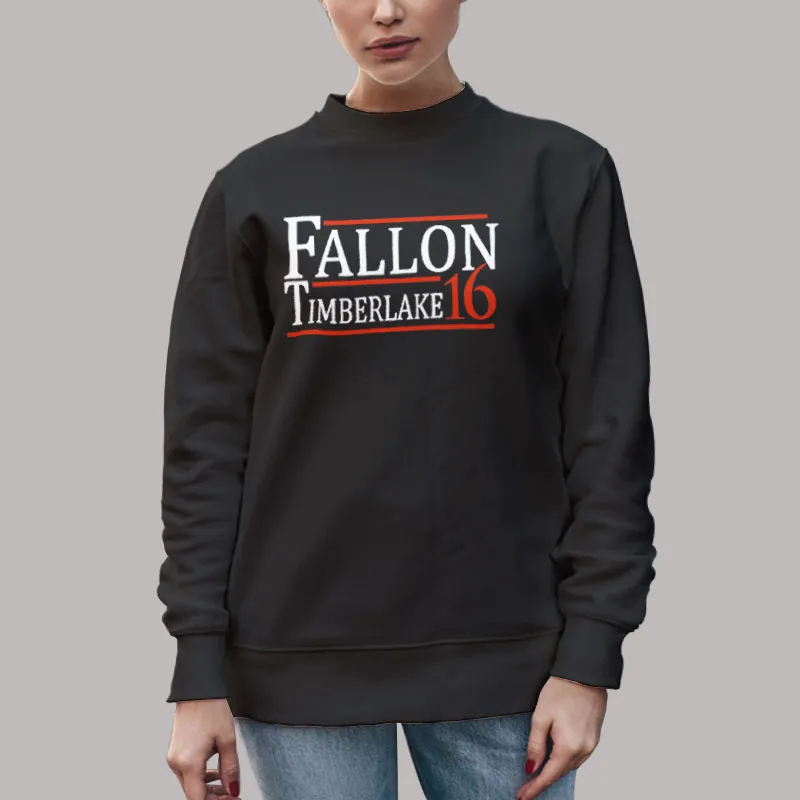 Unisex Sweatshirt Black Presidential Election Fallon Timberlake 2016 Shirt