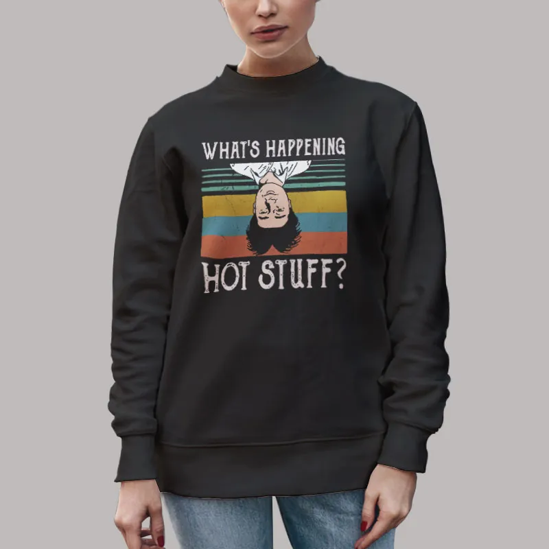 Unisex Sweatshirt Black Vintage Long Duk Dong What’s Happening Hot Stuff T Shirt, Sweatshirt And Hoodie