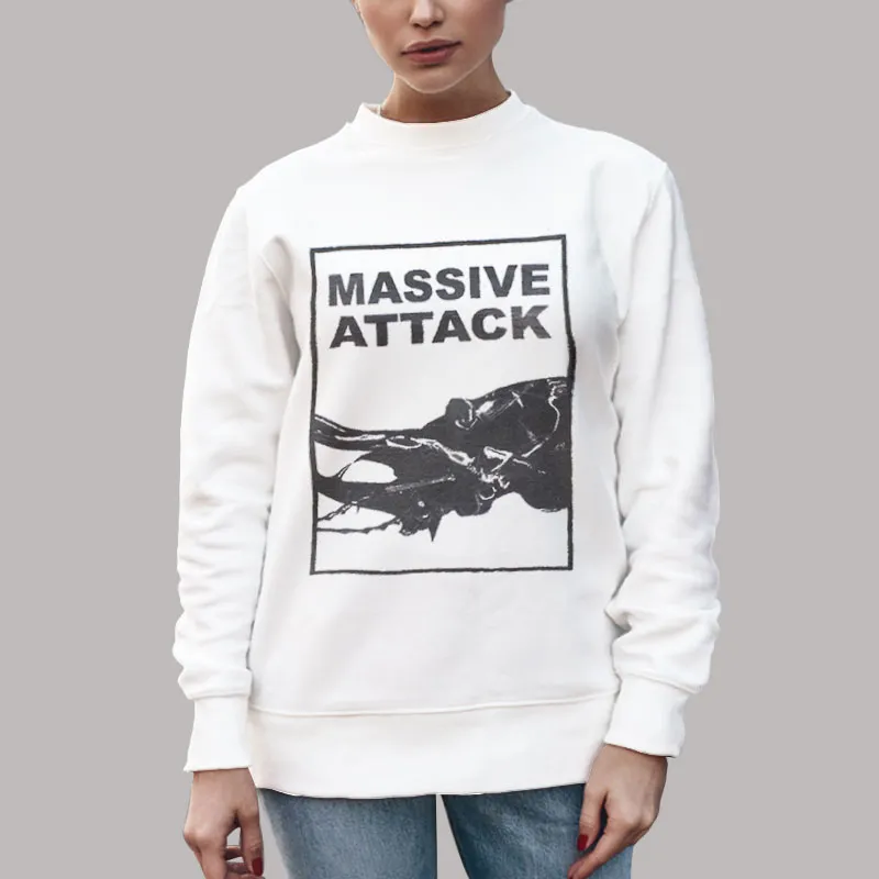 Unisex Sweatshirt White Attack Mezzanine Massive Attack T Shirt
