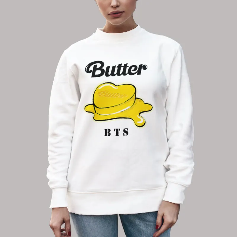 Unisex Sweatshirt White Bts Butter Bangtan Boys Butter Member T Shirt, Sweatshirt And Hoodie