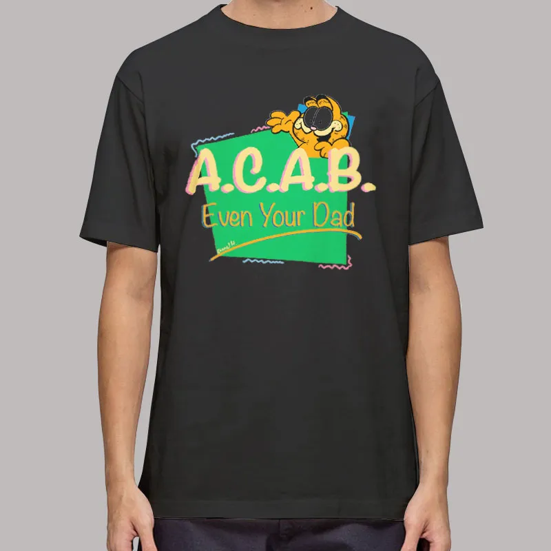 Vintage Inspired Acab Garfield 90s T Shirt, Sweatshirt And Hoodie