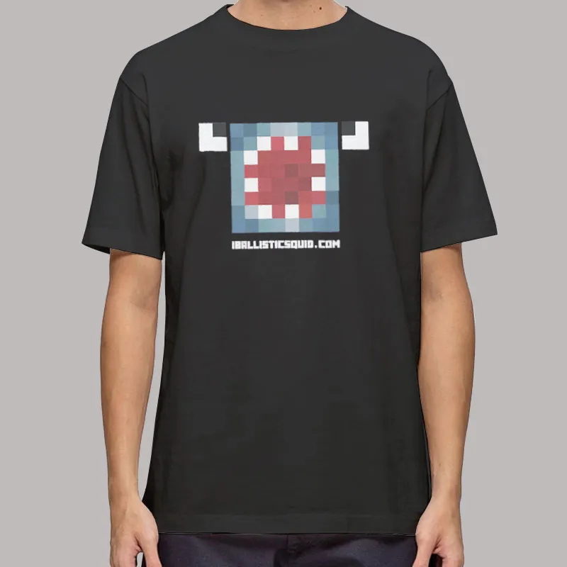 Vintage Minecraft Iballistic Squid T Shirt