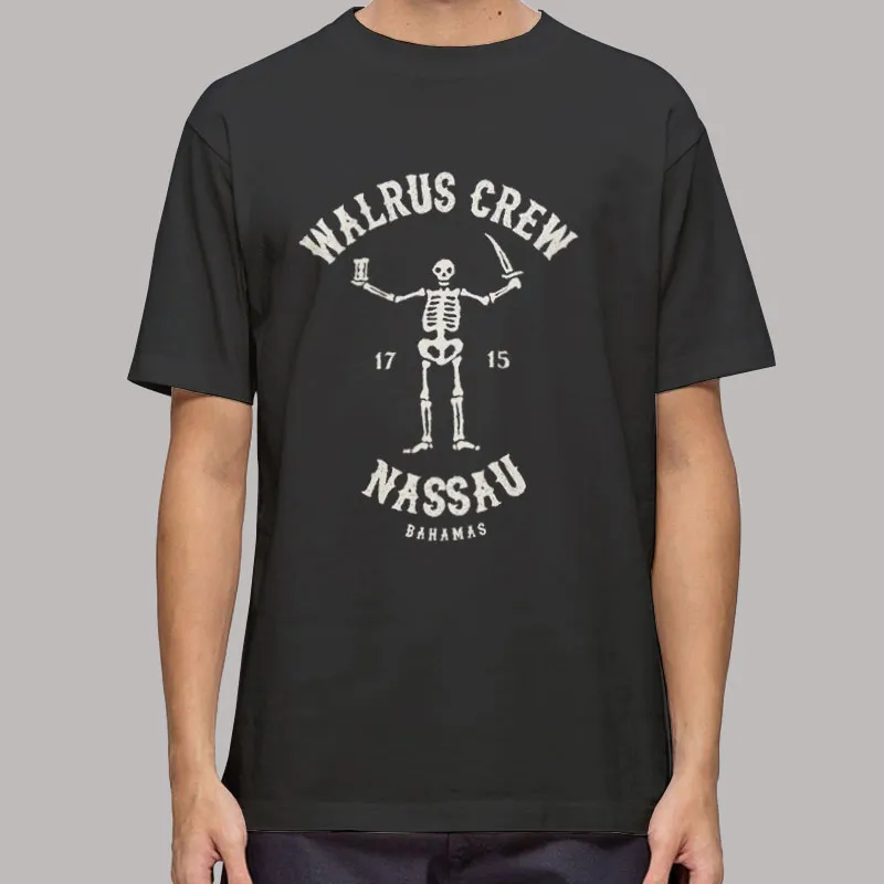 Walrus Crew Black Sails T Shirt