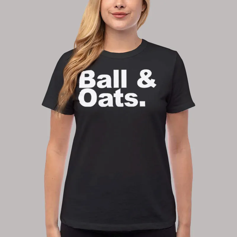 Women T Shirt Black Ball And Oats Basketball T Shirt, Sweatshirt And Hoodie