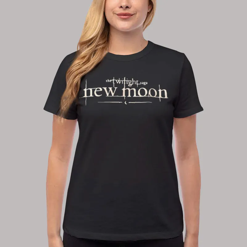 Women T Shirt Black Breaking Dawn Twilight New Moon Hoodie