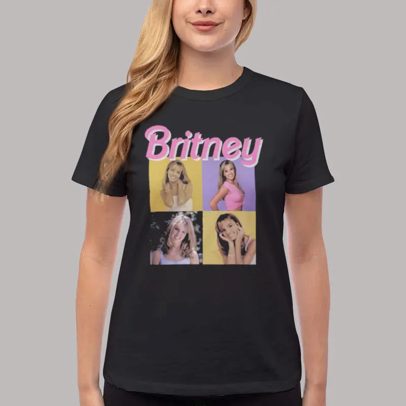 Women T Shirt Black I Did It Again Anniversary Tour Britney Spears Sweatshirt