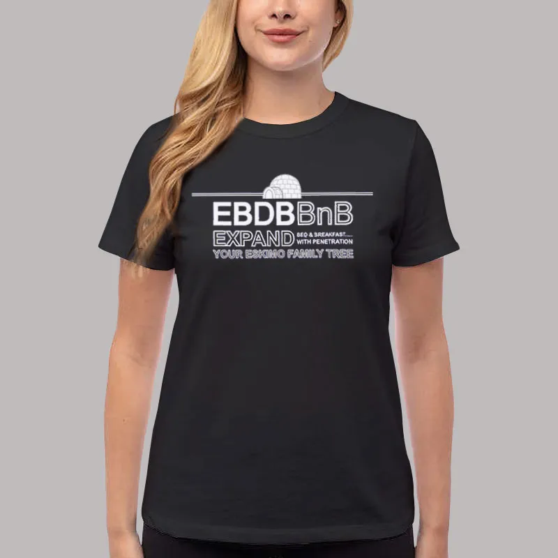 Women T Shirt Black Little Eskimo Brothers Ebdbbnb Shirt