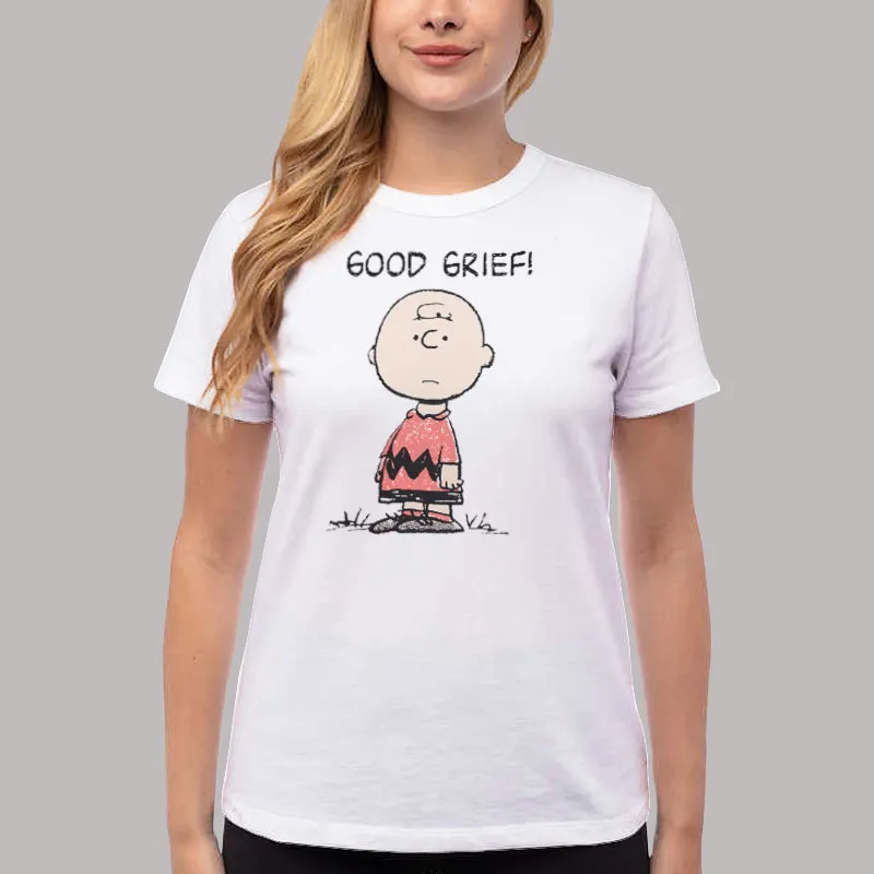 Women T Shirt White Charlie Brown Good Grief T Shirt, Sweatshirt And Hoodie