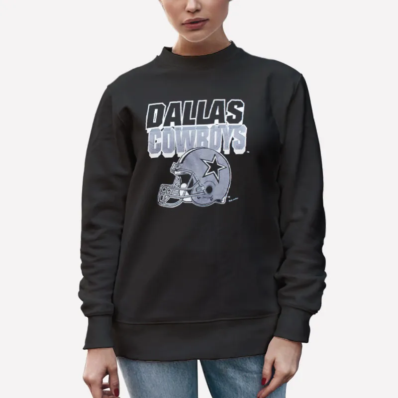 Jaclyn Crew Dallas Cowboys Crewneck Sweatshirt