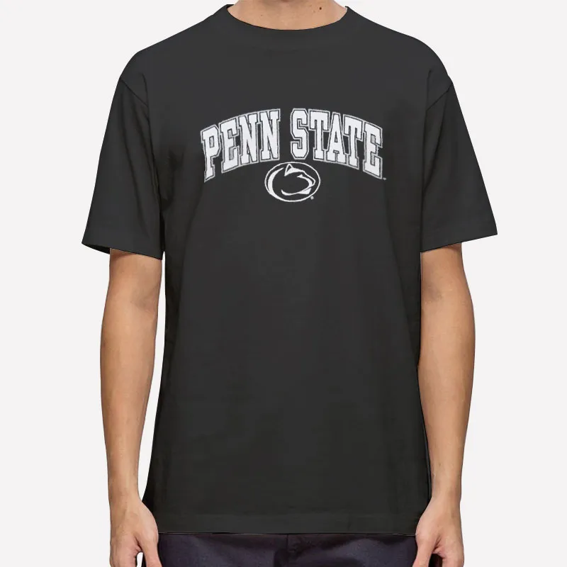 Mens T Shirt Black Pennsylvania State Nittany Lions Penn Sweatshirt