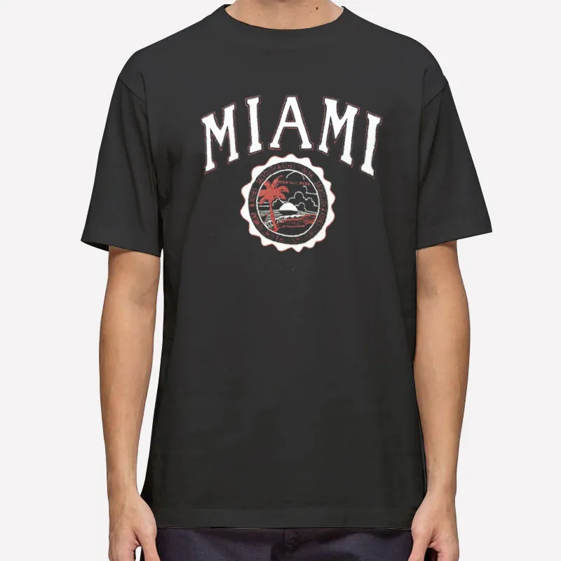 Mens T Shirt Black Redhawks Campus Miami University Sweatshirt