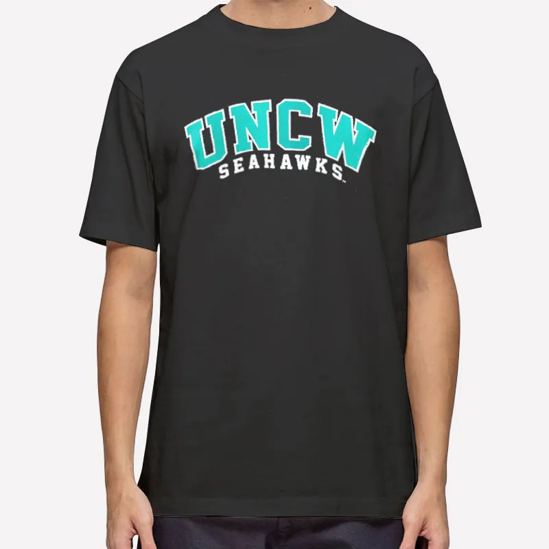 Mens T Shirt Black Wilmington Seahawks Uncw Sweatshirt