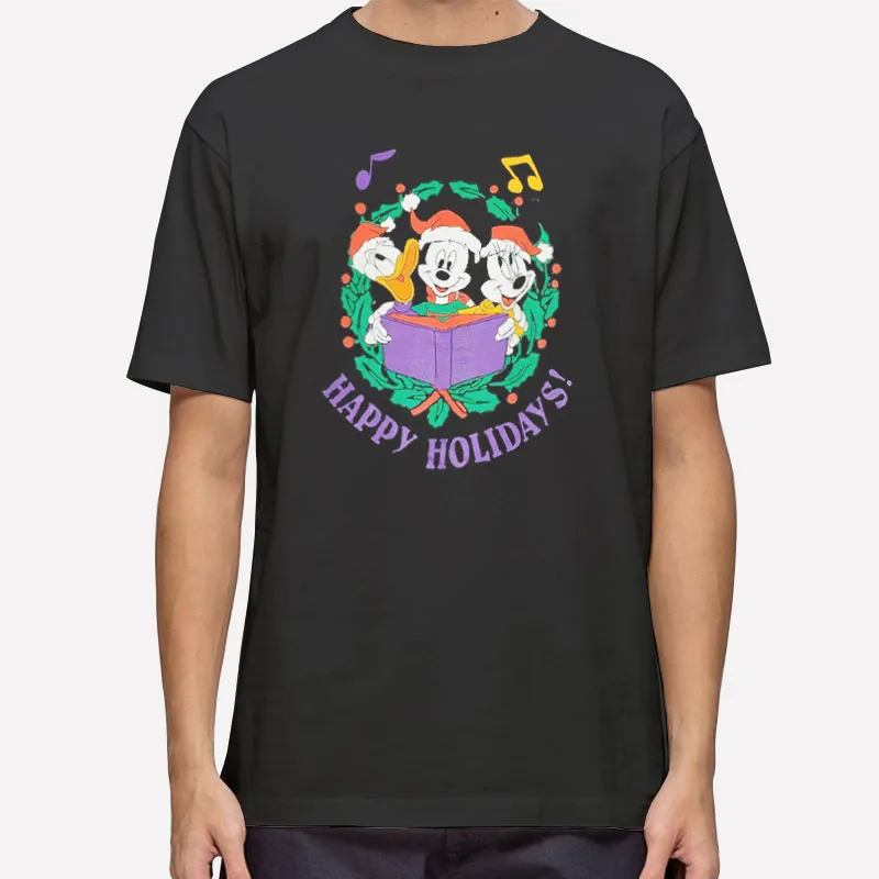 Vintage Holidays Mickey Christmas Shirt