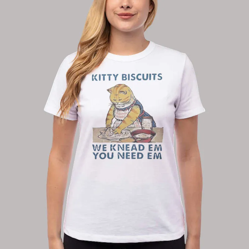 Funny Cat Lover Kitty Biscuits Shirt