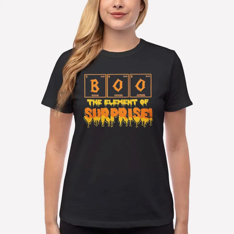 Halloween Boo Art Chemistry Teacher Element T Shirt