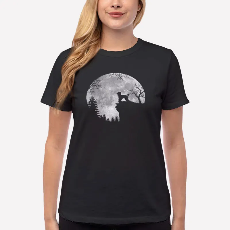 Halloween Poodle And Moon Lover T Shirt