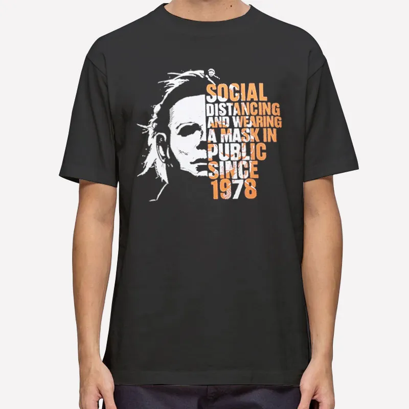Mens T Shirt Black Halloween Horror Movie Killers T Shirt