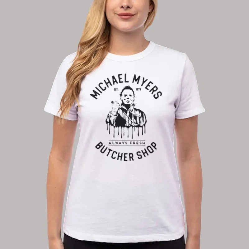 Michael Myers Butcher Shop Friday The 13th Halloween Shirt