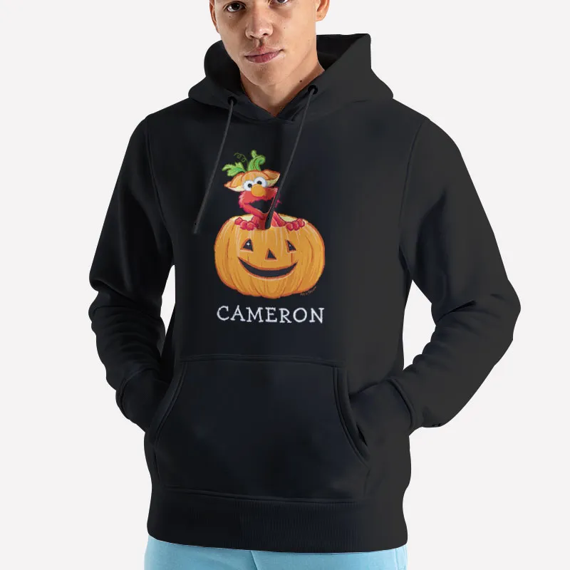 Unisex Hoodie Black Elmo Halloween Jack O Lantern Baby T Shirt