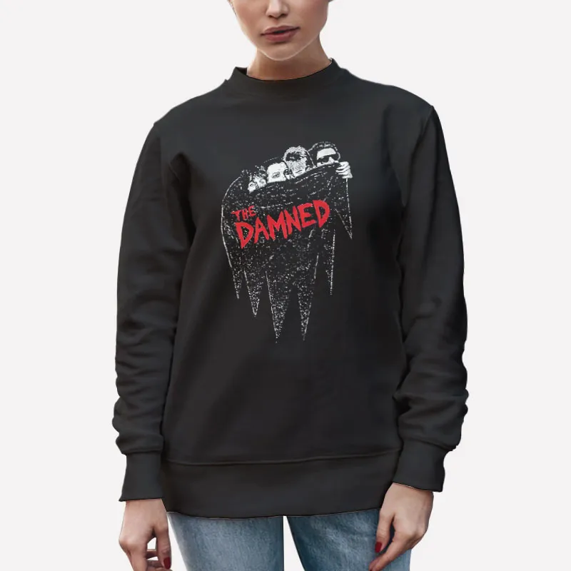 Unisex Sweatshirt Black The Damned Shirt