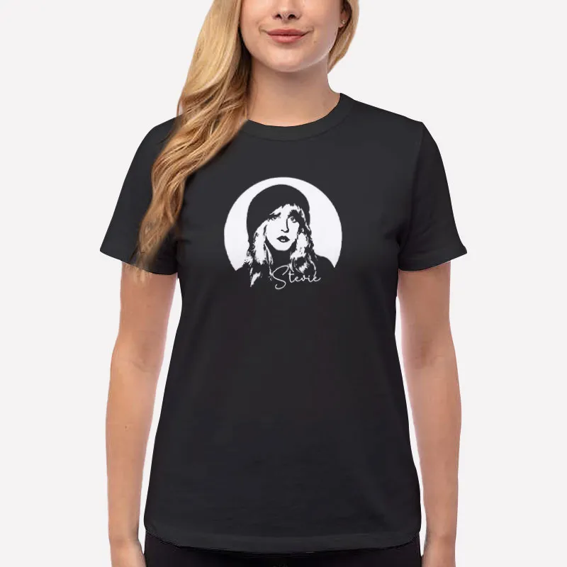 Women T Shirt Black Vintage Stevie Nicks Unisex T Shirt