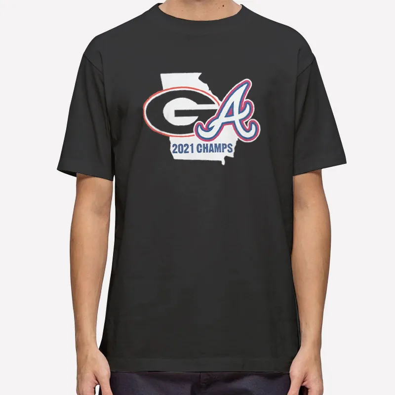 2021 Champions Uga Braves Shirt