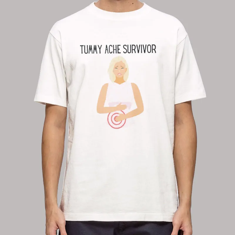90s Vintage Tummy Ache Survivor Shirt