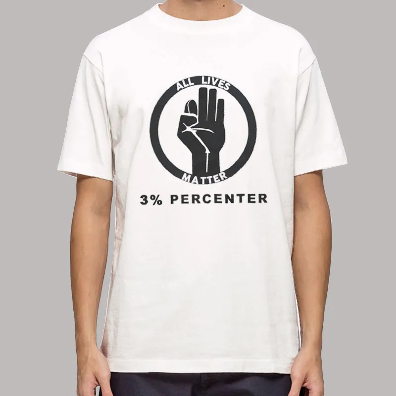 All Lives Matter Three Percenter Shirt