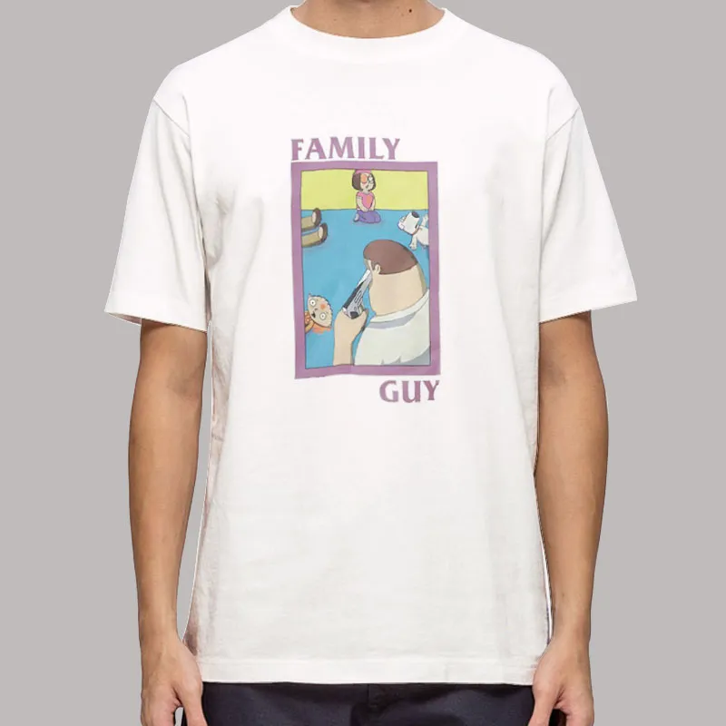 Black Flag Merch Family Guy Shirt