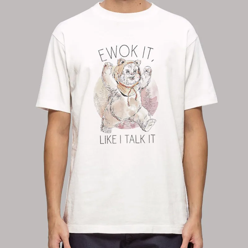 Boys Star Wars Ewok It I Talk It Ewok Shirt
