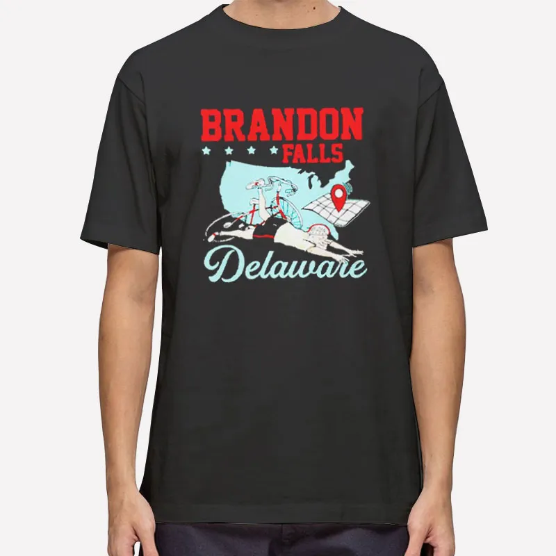 Brandon Falls Delaware Joe Biden Bike Ride Shirts