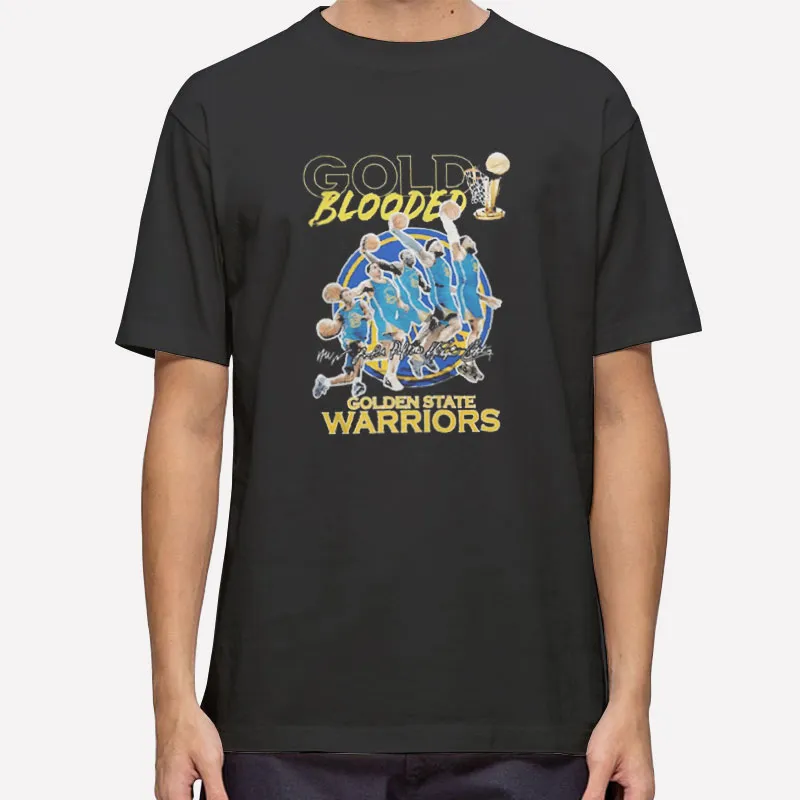 Finals Golden State Warriors Gold Blooded Shirt