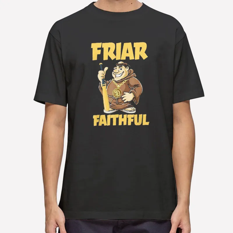 Friar Faithful Swag Chain San Diego Baseball Shirt