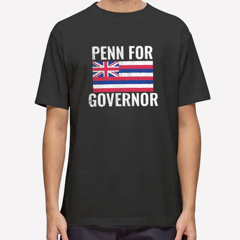 Hawaii Bj Penn Governor Shirt