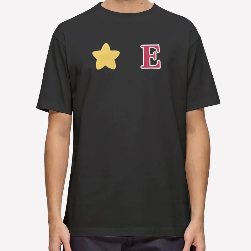 Inspired Grudgby Star And E Letterman Varsity T Shirt