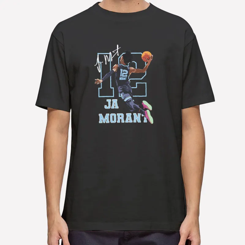 Ja Morant Vertical Dunk Memphis Grizzlies Shirt