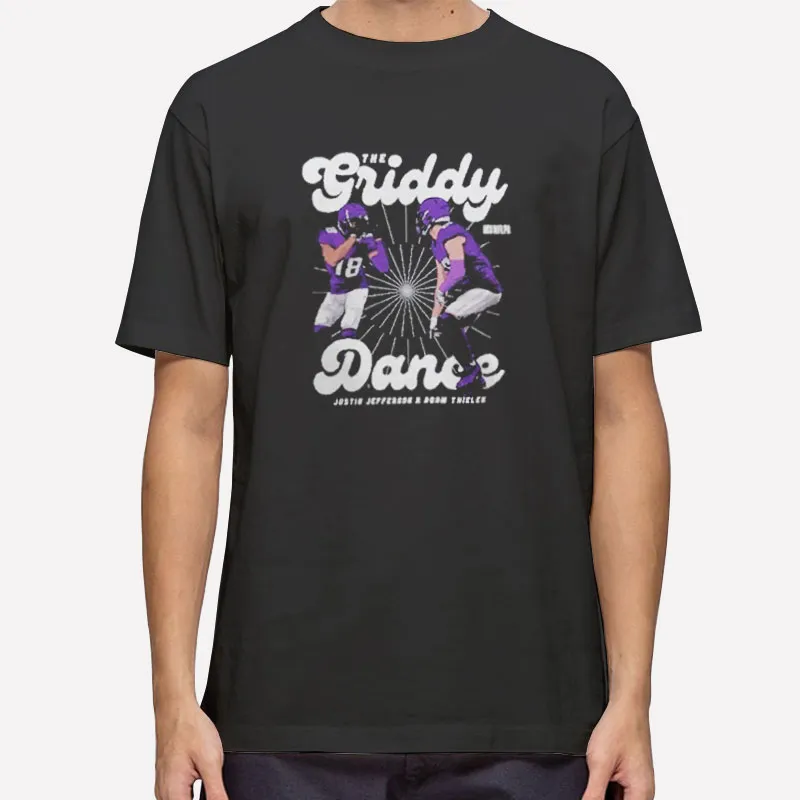 Justin Jefferson And Thielen Griddy Dance Shirt