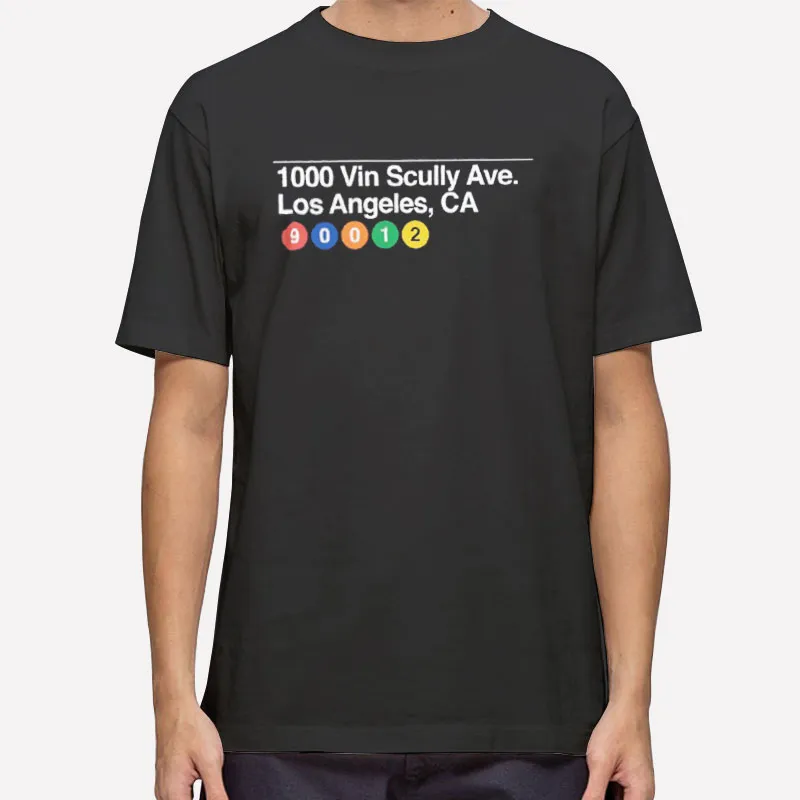 Los Angeles 1000 Vin Scully Avenue Shirt