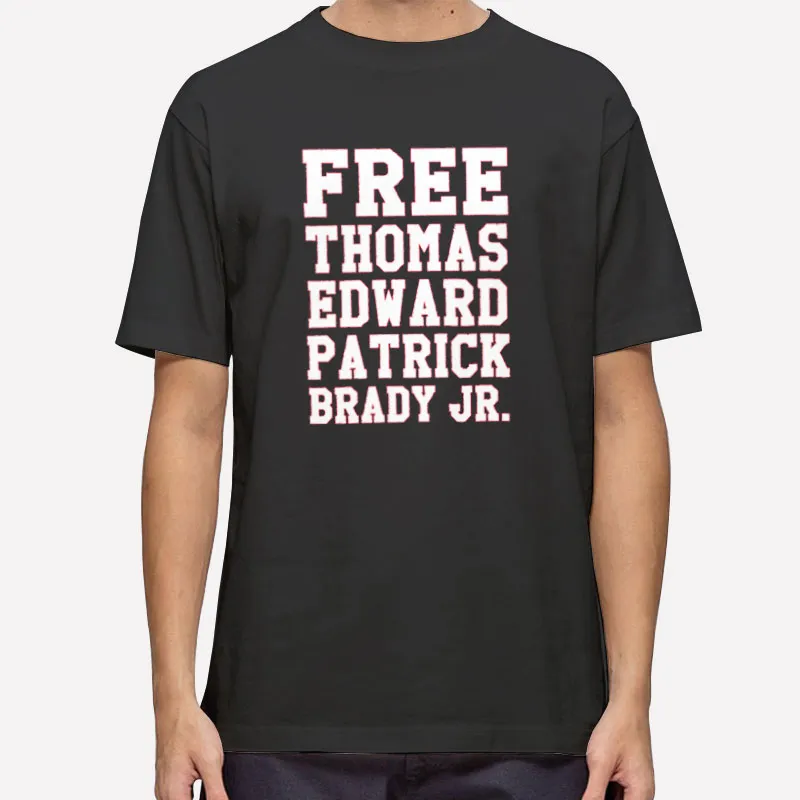 Thomas Edward Patrick Brady Jr New England Shirt