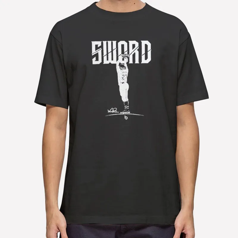 Trevor Bauer Sword Merch Shirt